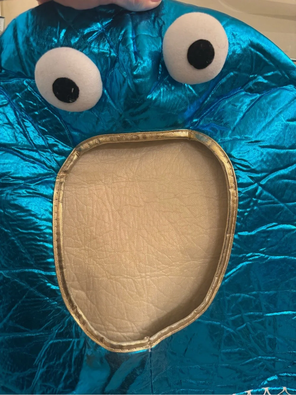 🐠 Fish Costume #2 – Metallic Blue Fish Costume Adult